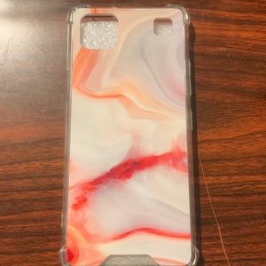 NWT Cute swirl design phone case for LG K92 5G